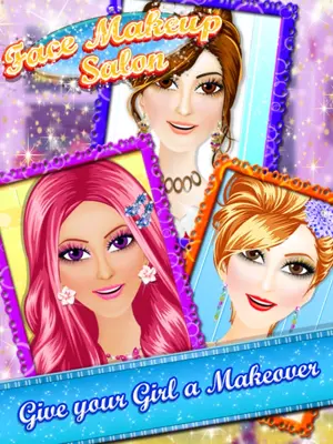 Face Makeup Salon android App screenshot 1